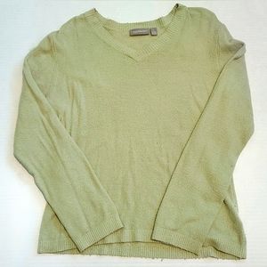 Croft & Barrow Stretch Green Pullover